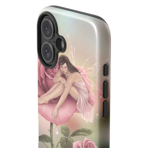 Rose Fairy by Rachel Anderson iPhone 16 Impact Case